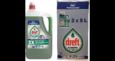 Dreft Afwasmiddel Professional - 2 x 5L - Voordeelverpakking
