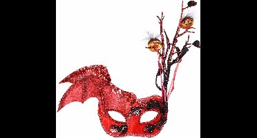 Halloween masker rood