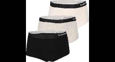 Apollo meisjes hipsters bamboo | MAAT 110/116 | 3-pack | multi black