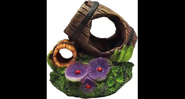 Duvoplus - Aquariumdecoratie - Vissen - Decoratie Vat 9x8x8cm - 1st