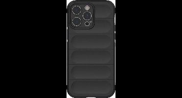 Just in Case Shockof Shell Case hoesje geschikt voor iPhone 14 Pro Max - zwart