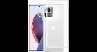 Just in Case hoesje geschikt voor Motorola Edge 30 Ultra Hoesje Siliconen - Flexibele Case - Transparant