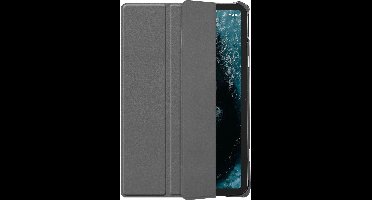 Just in Case tablet Hoes geschikt voor Nokia T20 - TriFold Bookcase - Grijs