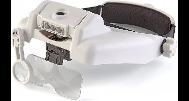 LEMATO Professionele Luxe Loupe / Loep Bril met 5 Lenzen