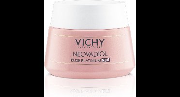 Vichy Neovadiol Rose Platinum Nachtcrème - Revitaliserend - Voor rijpe huid - Anti-rimpelcrème - 50ml