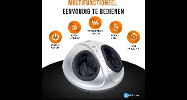 Electric Foot Massager - BX Fitness®-Zilver