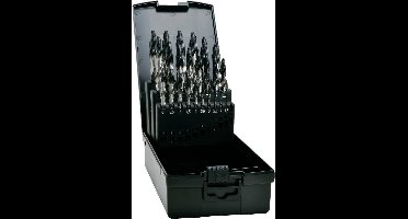 Exact 74962 TiAIN-punt Spiraalboorset 1 mm, 1.5 mm, 2 mm, 2.5 mm, 3 mm, 3.5 mm, 4 mm, 4.5 mm, 5 mm, 5.5 mm, 6 mm, 6.5 m