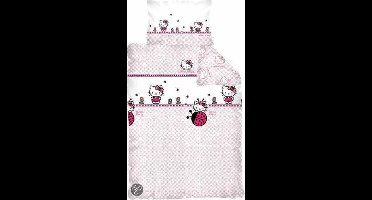 Studio 100 Dekbed hello kitty peuter dots 100x135 / 40x60 cm