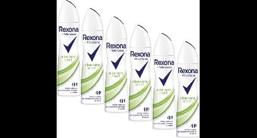 Rexona MotionSense Aloe Vera Scent Deodorant spray 6 x 150 ml