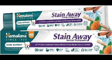 Himalaya Herbals Stain Away Rokers Tandpasta - 75ml - Whitening Tandpasta - Tandpasta Zonder Fluoride