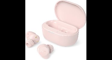 PHILIPS TAT1300PK - True Wireless Oordopjes - Bluetooth 6.0 - Tot 24 Uur Batterijduur - IPX4 Waterbestendig - Roze