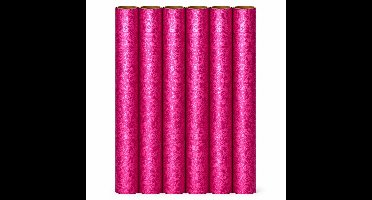 Roze barok kerstpapier cadeaupapier inpakpapier - 300 x 70 cm - 6 rollen