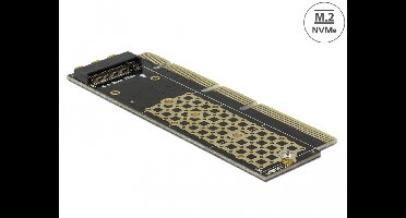 Delock PCI Express x16 (x4 / x8) Card to 1 x NVMe M.2 Key M for Server