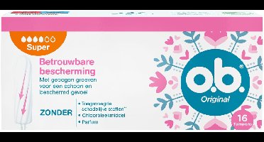 OB Tampons original super 16 Stuks