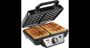 Tristar Wafelijzer - WF-2195 - 1000W - 2 wafels - Anti aanbaklaag - PFAS-vrij