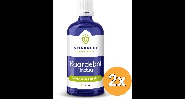 2x Vitakruid Kaardebol Wortel Tinctuur Extractie volgens HAB (100 ml)