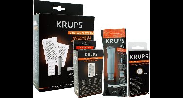 Krups Onderhoudsset Koffiemachine Ontkalkingsmiddel + Reinigingstabletten + Waterfilter