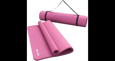 Gorilla Sports Yogamat Deluxe - 190 x 60 x 1,5 cm - Fitnessmat - Roze