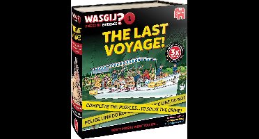 Wasgij Pieces of Evidence - The Last Voyage – Unieke 3-in-1 Puzzel met Mysterie
