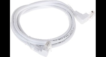 CAT5E Netwerkkabel - RJ45 - wit - 2 m