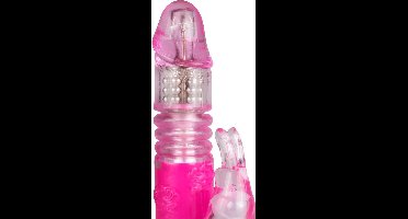 EasyToys Stotende Rabbit Vibrator - Roze