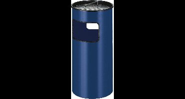 V-Part - As-papierbak 50 liter - Blauw - Staal