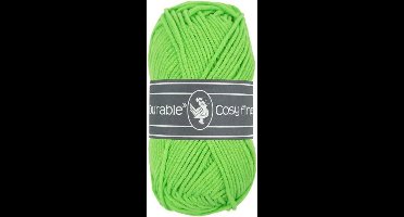 Durable Cosy Fine - acryl en katoen garen - Neon green, fel groen 1547 - 5 bollen