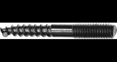 GebuVolco 073 stokeind zonder zeskant M4x20 mm ijzer gegalvaniseerd 073.04020.1020