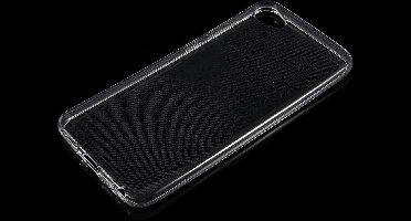 Shop4 - HTC Desire 12 Hoesje - Zachte Back Case Transparant