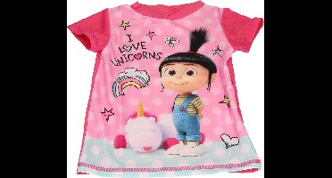 Minions Despicable Me Meisjes UV T-shirt – Maat 92/98 – Roze – UPF 40+ | UV-werende Kleren