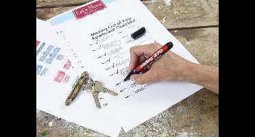 Edding Permanente Stift 370 1 Mm Blauw