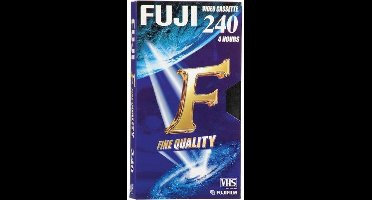 FujiFilm videoband VHS 240 minuten (2 pack)