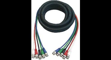 DAP Audio DAP Kabel, 5 x BNC - 5 x BNC, 6 mm, 150 cm Home entertainment - Accessoires