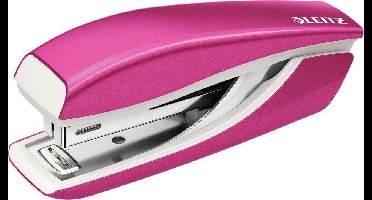 Leitz WOW Mini Nietmachine - Capaciteit Van 10 Vel - Inclusief Nietjes - Voor Kantoor En Thuiswerken - Ideaal Voor Thuiskantoor - Roze