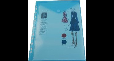 EXXO-HFP #35426 - A4 Ringband Documententas - Top Open - Blauw - 15 Pak @ 10 stuks