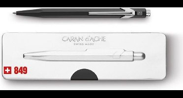 Caran d'Ache 849 Popline Balpen Zwart