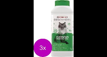 Versele-Laga Oropharma Deodo Geurverdrijver - Kattenbakreinigingsmiddelen - 3 x 750 g Groene Theegeur