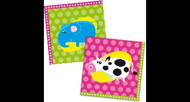 Animal Party Dieren Servetten 33x33cm - 20 stuks