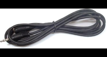 KRAM XA284 1m 2.5mm 2.5mm Zwart audio kabel