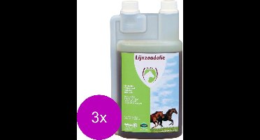Excellent Lijnzaadolie - Voedingssupplement - 3 x 1 l
