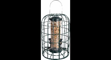 Esschert Design - Vogelvoederautomaat - Donker Groen - 18 x 18 x 33 cm