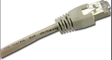Sharkoon 4044951014699 - Cat 5 STP-kabel - RJ45 - 0.5 m - Grijs
