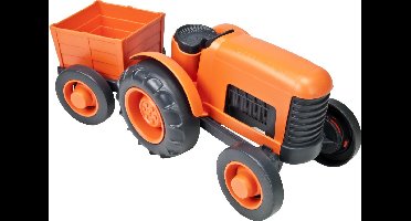 Speelgoed tractor met aanhangwagen - Green Toys