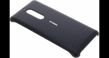 Nokia carbon fibre look back case  - zwart - voor Nokia 5