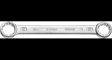 Dubbele ringsleutels DIN837-B 19x22mm GEDORE