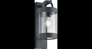 TRIO SAMBESI - Wandlamp - Antraciet - excl. 1x E27 4W - Schemeringsensor - Buitenverlichting - IP44