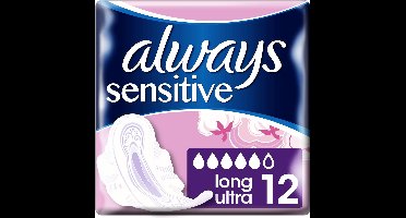Sensitive maandverband ultra long