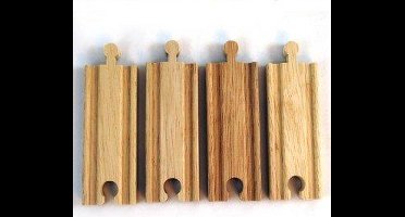 Mentari Rechte rails 10,7cm set van 4 stuks
