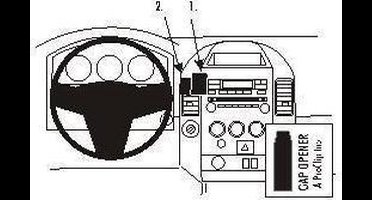 Brodit ProClip houder geschikt voor Nissan Titan 2004-2007 Center mount