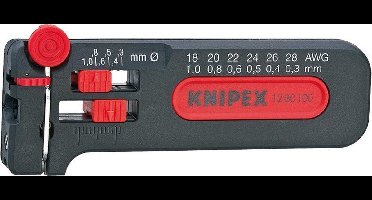 Knipex 12 80 100 SB Draadstripper Geschikt voor: CU-kabel 0.3 tot 1 mm